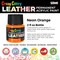 Neon Orange Premium Acrylic Leather and Shoe Paint, 2 oz Bottle - Flexible, Crack, Scratch, Peel Resistant - Artist Create Custom Sneakers, Jackets, Bags, Purses, Furniture Artwork